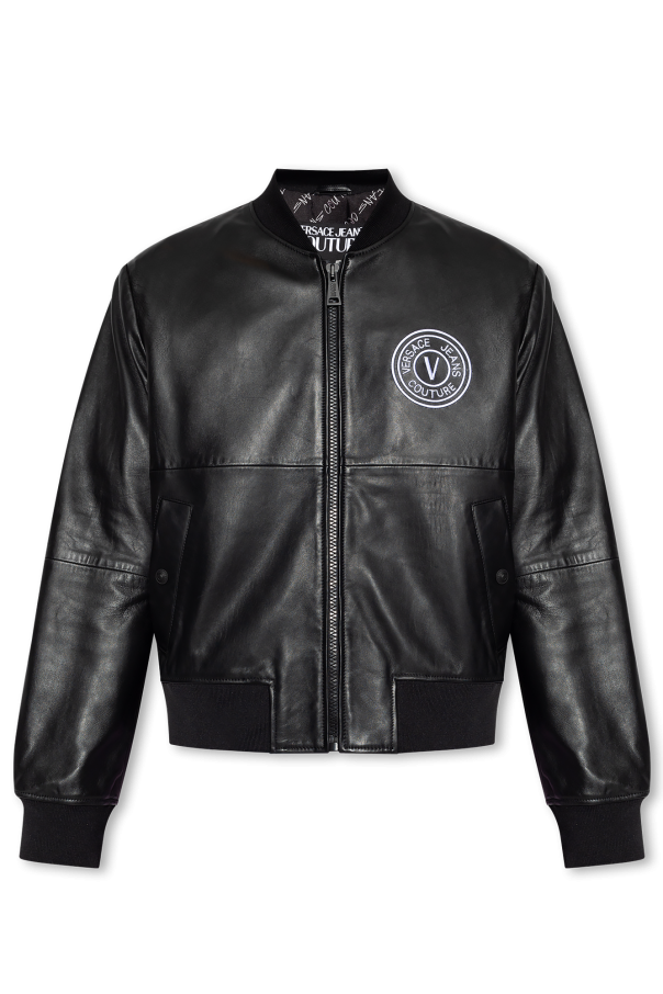 Couture leather hotsell jacket mens